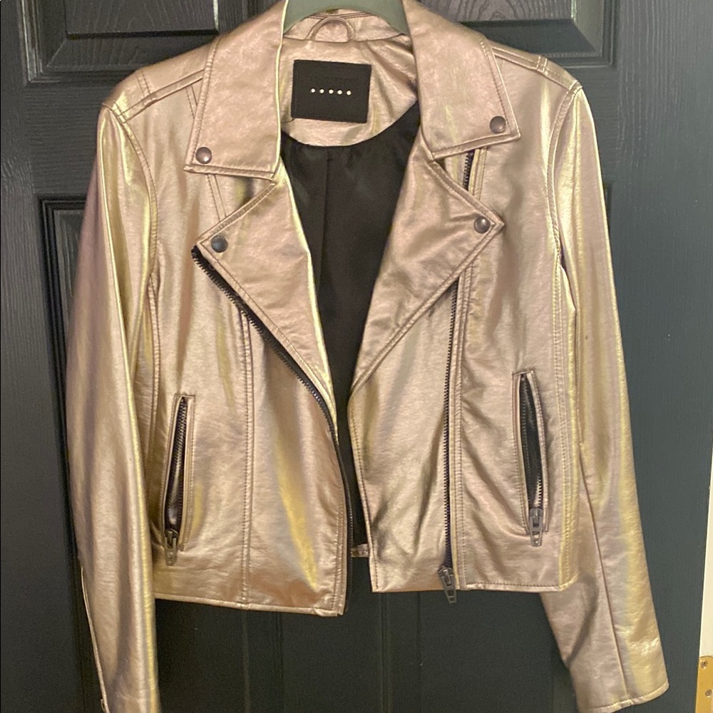 Blank NYC Metallic Jacket